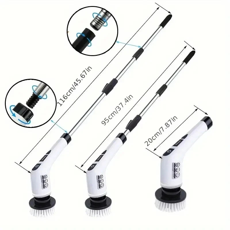Wireless Electric Rotating Scrubber