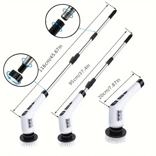 Wireless Electric Rotating Scrubber