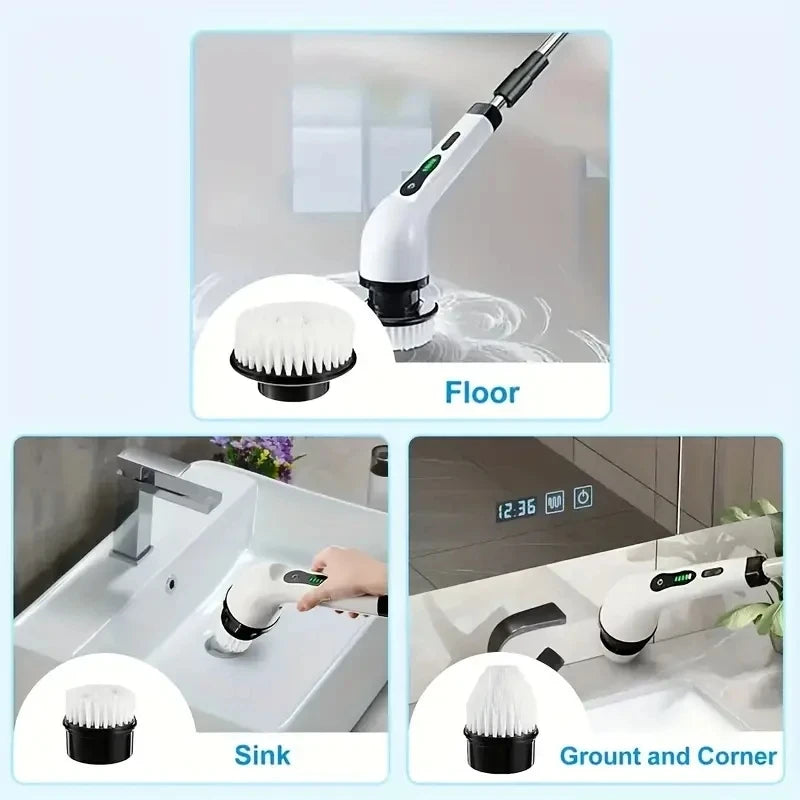 Wireless Electric Rotating Scrubber